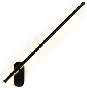 Toolight - LED nástenné svietidlo 12W 92CM APP584-1W , čierna, OSW-09756