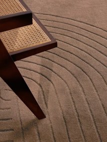 Koberec ARCURA béžový kruh