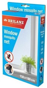 47/5000 BRILANZ Sieť do okna 150 x 180 cm s páskou 6,6 m