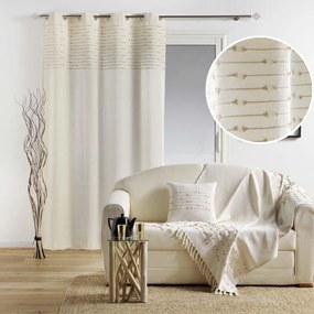 Béžový bavlnený záves 140x240 cm Golden Sunset – douceur d'intérieur