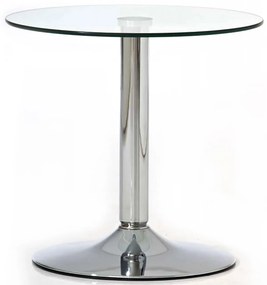 Stôl sklenený okrúhly DS16999 - v48 x Ø50 cm