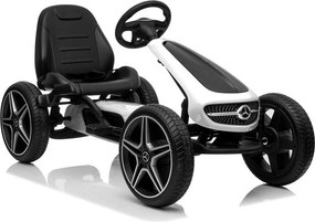 LEAN CARS Gokart Mercedes XMX610 biely