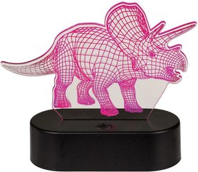 Detská lampička 3D TRICERATOPS