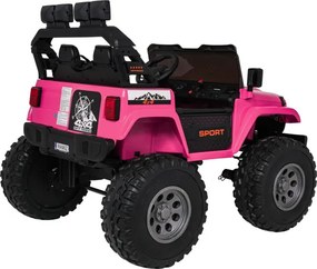 Elektrické autíčko Extreme Sport 4x4 ružové