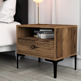 Nočný stolík Lizbon Walnut
