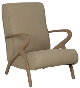 Béžové kreslo Weave – Ixia