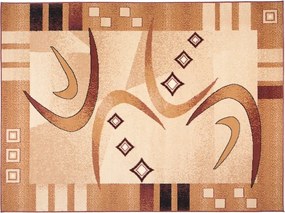 TA Koberec F741A SVETLÝ BÉŽOVÝ ATLAS PP Rozmer: 40x60 cm