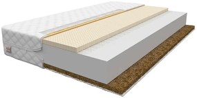 Penový matrac piena 200x120x10 cm - kokos / latex