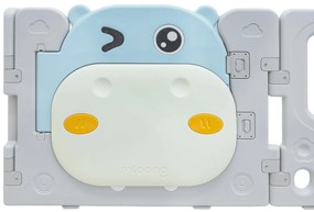 Modulárna ohrádka Hippo pre deti ZOG.SQ-002 Farba: modrá