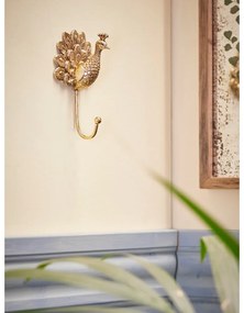 Nástenný kovový háčik v zlatej farbe Dun – Bloomingville