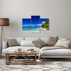 Obraz tropickej pláže (90x60 cm)