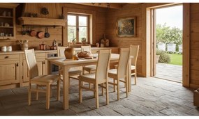 Rozkladací jedálenský stôl LIAM dub sonoma