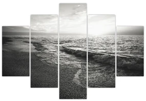 Obraz - Na brehu mora (150x105 cm)