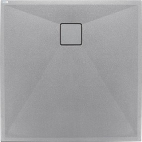 Deante Correo štvorcová sprchová vanička 80x80 cm sivá KQR_S42B