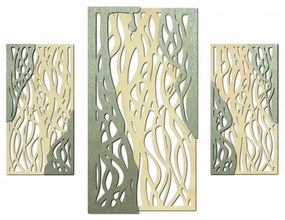 Čarovný obraz na stenu z drevenej preglejky FLORALIS zadná časť Topoľ originál, farba prednej časti podľa výberu I SENTOP PR0305 wood