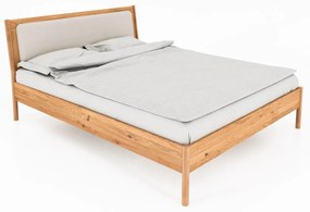Jednolôžková posteľ z dubového dreva 90x200 cm v prírodnej farbe Pola - The Beds