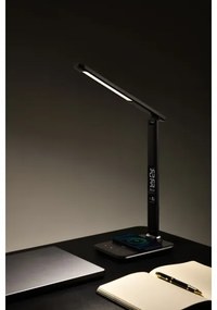 Brilagi - LED Stmievateľná lampa s bezdrôtovým nabíjaním REGINA LED/8,5W/230V čierna