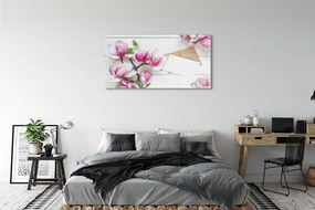 Obraz plexi Magnolia dosky 125x50 cm