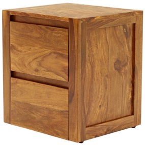 furniture-nabytek.cz - Masívny nočný stolík z dreva palisander 45x50x40