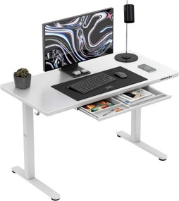 Elektrický výškovo nastaviteľný stôl Mark Adler Leader 8.5 biely