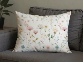 Polybavlnená obliečka na vankúš PETALUNE POLY 70x90 cm, krémová