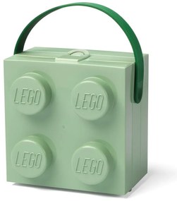 Svetlozelený úložný box s rukoväťou LEGO®