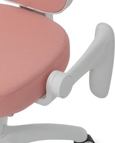 Detská otočná stolička ružová KA-K1062 PINK