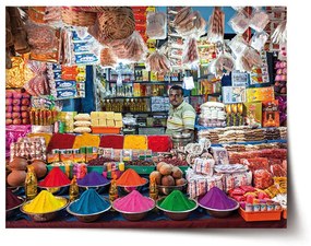 Sablio Plagát Farebné korenie - 90x60 cm