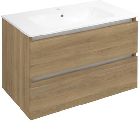 Sapho Sapho, EZARA umývadlová skrinka 79,8x52x46cm, dub cuneo, EZ801-2525