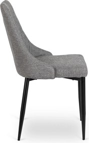 PROXIMA.store - Čalúnená jedálenská stolička CORK 2 FARBA: sivá