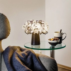 Slamp Clizia – dizajnérska stolová lampa, čierna