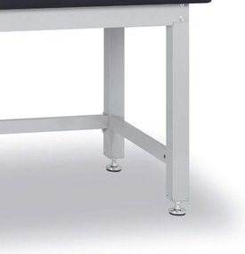 Prídavná kovová polica na náradie pre stoly G4, nosnosť 20 kg, 1500 x 270 x 300 mm