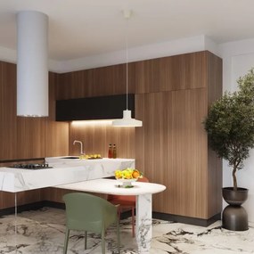 Sollux SL.1704 - Luster na lanku BILO 1xE27/15W/230V pr. 35 cm krémová