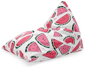Sablio Sedací vak Vodný melón: 150x80 cm