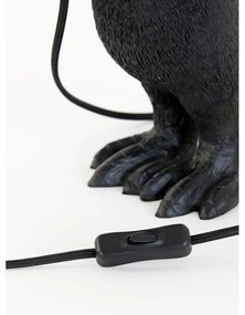 Matne čierna stolová lampa (výška 24 cm) Penguin – Light &amp; Living