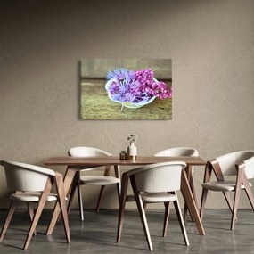 Obraz - fialová rastlinka (90x60 cm)