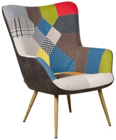 Kreslo VIADENE (patchwork). Vlastná spoľahlivá doprava až k Vám domov. 1022888