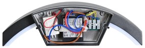 Brilagi - LED vonkajšie nástenné svietidlo so senzorom ARCELO LED/8W/230V IP54