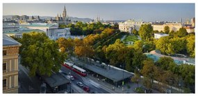 Magnetické obrazy Pohľad na Viedeň