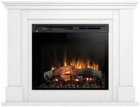 Elektrický krb Luena 28 biely mat