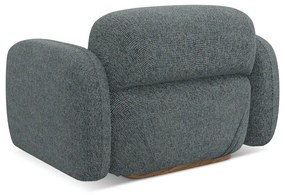 Sivé kreslo Ailani – Makamii