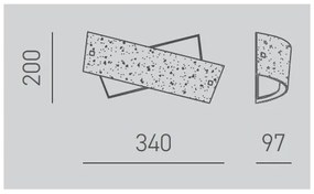 Gea Luce CAMILLA A P oro - Nástenné svietidlo CAMILLA 2xE14/28W/230V 34 cm zlatá