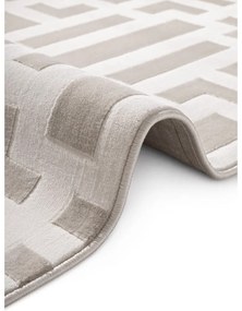 Sivo-krémový behúň 80x240 cm Perles Onyx – Elle Decoration