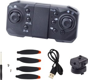 LEAN Toys Dron D6 PRO Svetlá kamery LED Aplikácia Light Grey