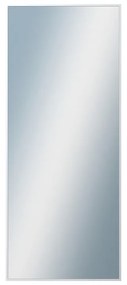 DANTIK - Zrkadlo v rámu, rozmer s rámom 50x120 cm z lišty Hliník biela (7003027)