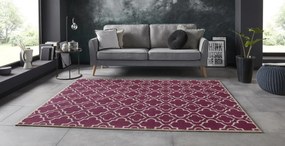 Mujkoberec Original Kusový koberec Mujkoberec Original 104302 Cream/Violet - 80x150 cm