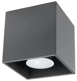 Sollux Stropné svietidlo QUAD 1 anthracite SL_0567