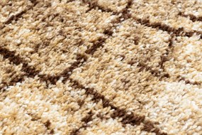 Behúň KARMEL Tronko, vzor - Orechové drevo