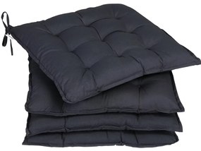 InternetovaZahrada 4 x poduška Cozy - antracit