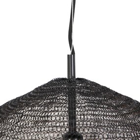 Orientálne závesné svietidlo čierne - Nidum Gran